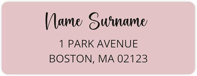 Dotty about Paper Personalized Blush Pink Colorblock - Image 5