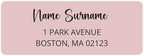 Dotty about Paper Personalized Blush Pink Colorblock - Image 5