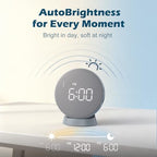 reacher super loud vibrating alarm clock for heavy on a desk or shelf