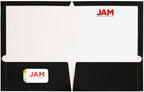 JAM PAPER Laminated Two Pocket Glossy Folders - Image 2