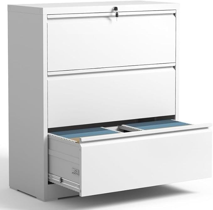 3 Drawer Lateral File Cabinet by YUKIMO