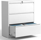 3 Drawer Lateral File Cabinet by YUKIMO