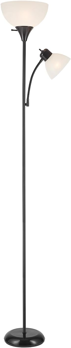 globe electric 67135 72" floor lamp with adjustable, view 9
