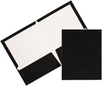 JAM PAPER Laminated Two Pocket Glossy Folders by JAMPaper