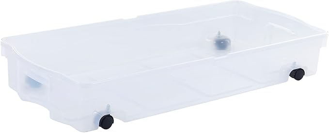 Rubbermaid 70 Quart Under the Bed Low Profile Storage Boxes - Image 4