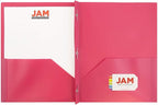 JAM PAPER Plastic Color POP Folders - Image 3