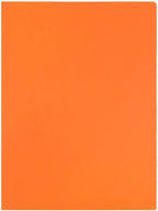 LUXPaper 9" x 12" Presentation Folders | Two Pocket | Mandarin Orange | 100lb. - Image 5