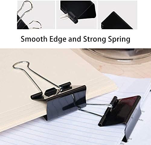 Ufmarine Extra Large Binder Clips 2.4 Inch Length, Jumbo Binder Clips - Image 3
