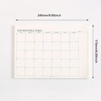 60 Page Schedule Planning Notepad, 245175 mm Tear-Off Sheets Weekly Planner - Image 3