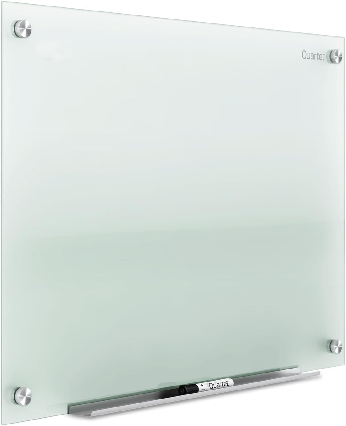 Quartet Whiteboard, Glass Dry Erase Board, Non-Magnetic, 36"W x 24"...