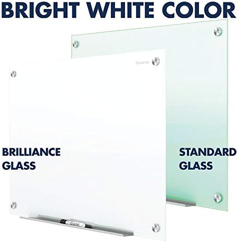 Quartet Dry Erase Board, Magnetic Whiteboard 4' x 3', Glass Board for...
