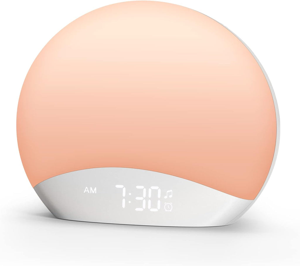reacher sound machine sunrise alarm clock with night, main product view