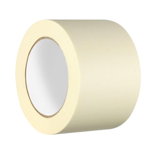 GTSE Wide Masking Tape, 1 Roll, 3 inches x 55 Yards by GTSE