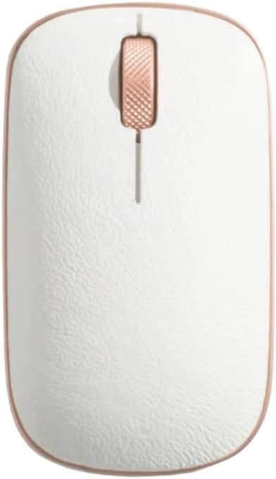 Azio Retro Classic Bluetooth Mouse (Posh) - Wireless, Genuine Leather Topped ...