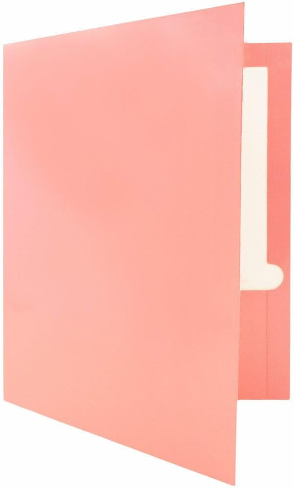 JAM PAPER Laminated Two Pocket Glossy Folders - Image 3