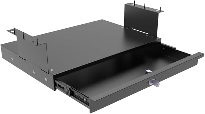 QiaoYoubang Under Desk Lockable Sliding Out Drawer - Image 3