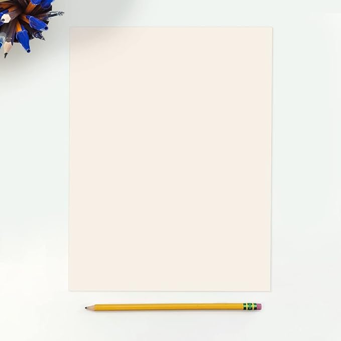 LUXPaper 8.5" x 11" Cardstock | Letter Size | Ivory | 65lb. Cover | 50 Qty - Image 3