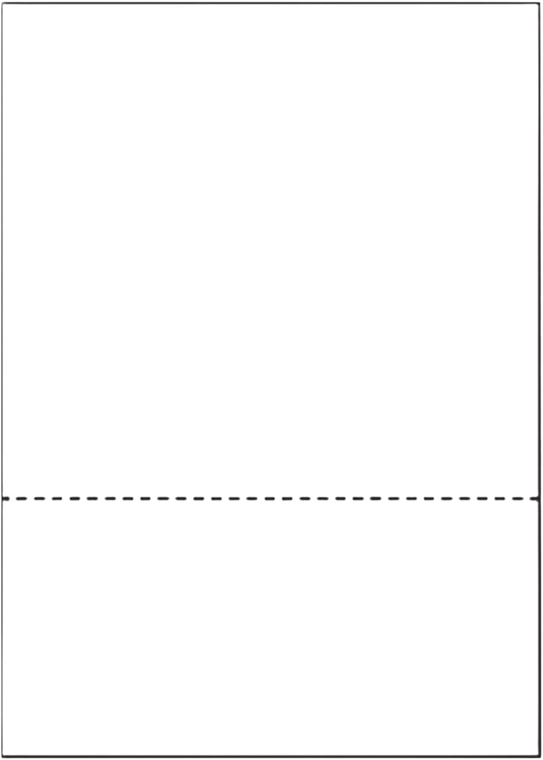 Limited Papers 8.5x11 Perforated Paper, 20/50 Pound, 75 GSM, Variety of