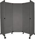Versare MP6 Portable Folding Wall Partition | Economical 3 Panel Design | by VERSARE
