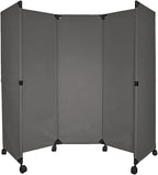 Versare MP6 Portable Folding Wall Partition | Economical 3 Panel Design | by VERSARE
