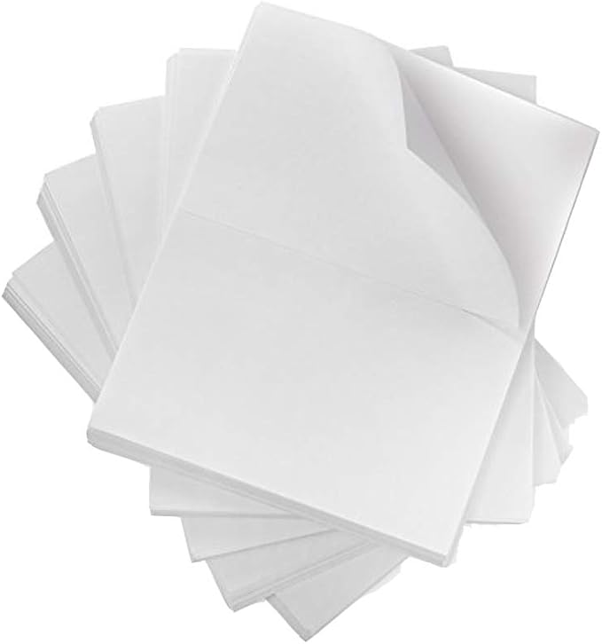 8.5" x 5.5" Half Sheet Self Adhesive Shipping Labels by RBHK