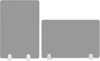4PCS Desk Dividers Office Partitions, Privacy Desk Panel Protective, Frosted - Image 8