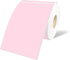 STARLIBOO 3"X5" Rectangle Color Coding Labels, Removable Square Label Inventory by STARLIBOO