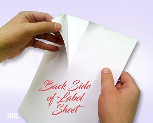 NextDayLabels - 8-1/2 x 11 Neon Color High Light Fluorescent Labels - Image 3