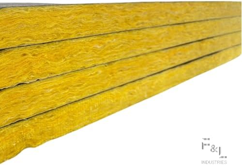 f&l r8 fiberglass board acoustic insulation panels – on a desk or shelf