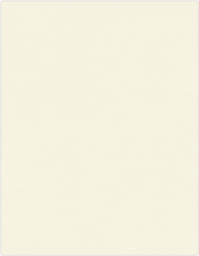 LUXPaper 8.5" x 11" Classic Crest Paper | Letter Size | Baronial Ivory | 24lb. by LUXPaper