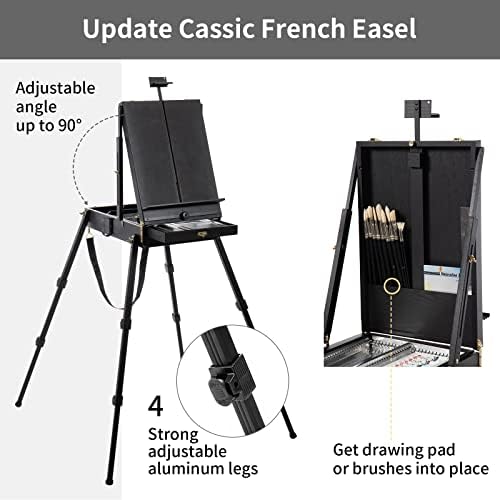 falling in art 4 legs portable beechwood french shown in use