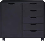 Naomi Home Amy 5-Drawer Craft & Office Storage Cabinet - Image 4