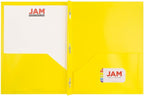 JAM PAPER Plastic Color POP Folders - Image 4