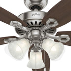 hunter builder plus, indoor, ceiling fan, 5 blades, view 9