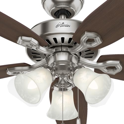 hunter builder plus, indoor, ceiling fan, 5 blades, view 9
