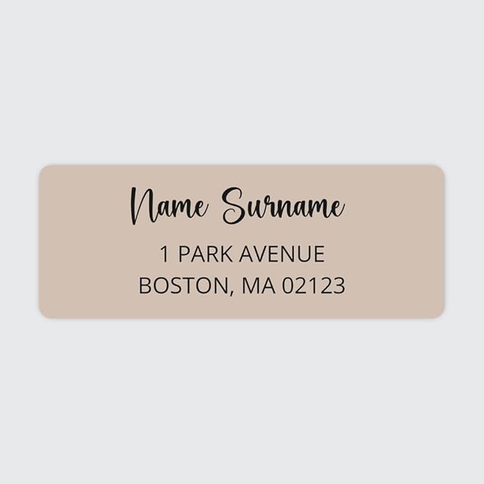 Dotty about Paper Personalized Beige Colorblock by DottyAboutPaper