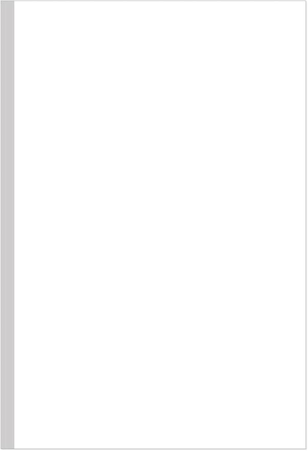 11" x 17" Blank Print Paper, 45Sheets/90Pages Blank Loose-Leaf Paper, Ledger by Yaridar