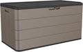 TARKARI Premium Pro Edition 100 Gallon Lockable Resin Deck Box, Waterproof & by Home