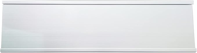 5 Pack 2" x 8" Aluminum Desk Name Plate Holders, Office Business Desk Sign - Image 5