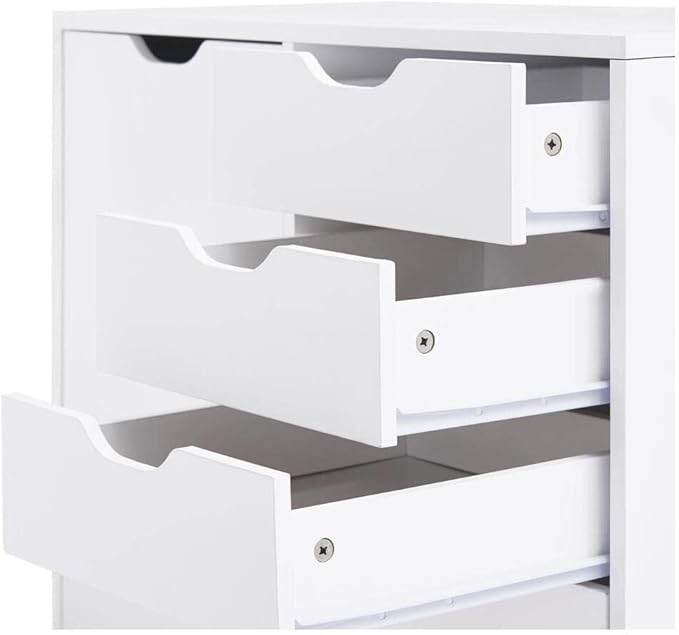Naomi Home Amy 5-Drawer Craft & Office Storage Cabinet - Image 6