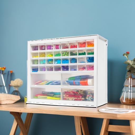 IRIS USA Screw Tool Organizer Small Parts Cabinet Chest, 36-Drawer Hardware - Image 2