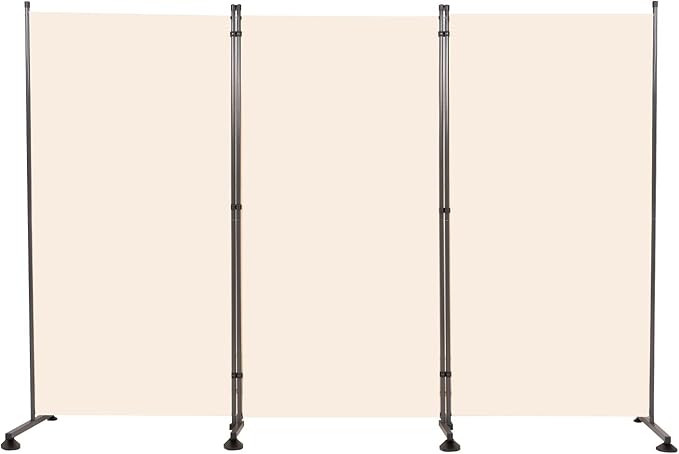Room Divider 6FT Folding Privacy Screens, 3 Panel Partition Room Dividers - Image 7