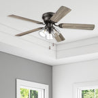 portage bay ceiling fans 52" renton bronze indoor, view 13