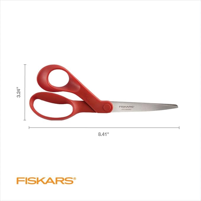 Fiskars All-Purpose Left-Handed Scissors, Gifts - Image 2