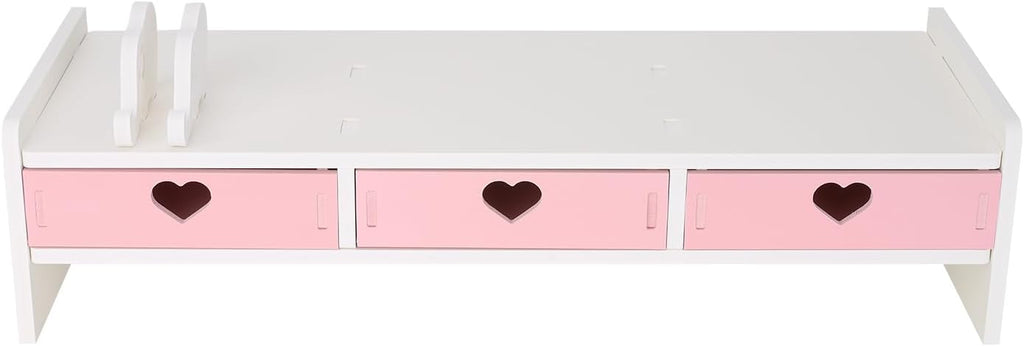 cute monitor stand kawaii desk organizer cute desk, main product view