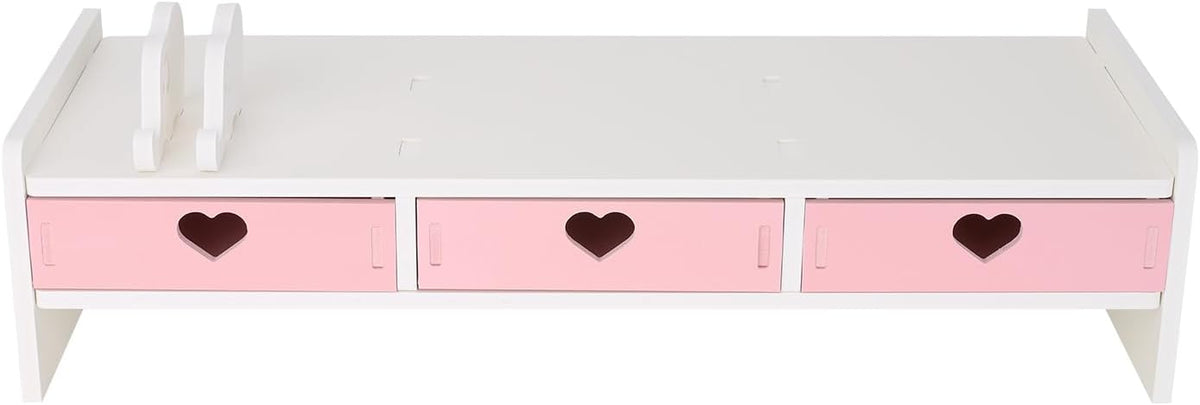 cute monitor stand kawaii desk organizer cute desk, main product view