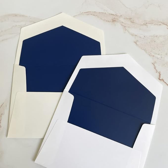 Personalized Embossed Flat Note Cards Set – Custom Blind Embossed Stationery - Image 7