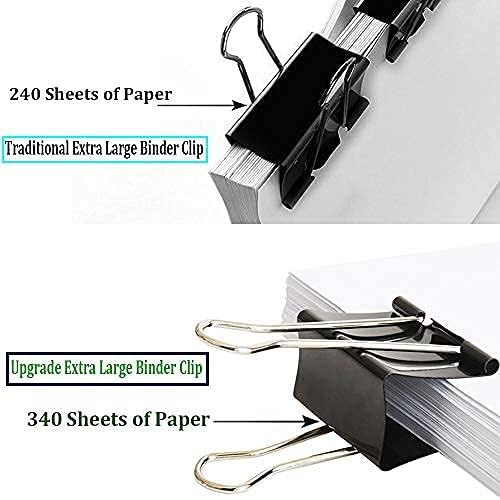 Ufmarine Extra Large Binder Clips 2.4 Inch Length, Jumbo Binder Clips - Image 8