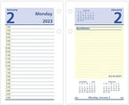 AT-A-GLANCE 2023 Daily Desk Calendar Refill, 3-1/2" x 6", Loose Leaf, QuickNotes (E51750)