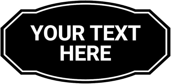 Custom Victorian Wall or Door Sign – Personalized Plastic Sign - Image 8
